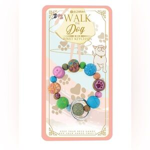 JILZARAH • NWT • Walk The Dog Wrist Keychain
